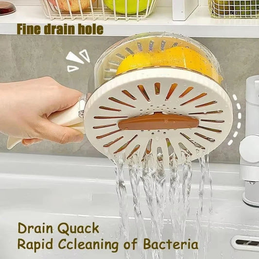 Multi-Purpose Vegetable & Fruit Washer Basket – Kitchen Sink Colander
