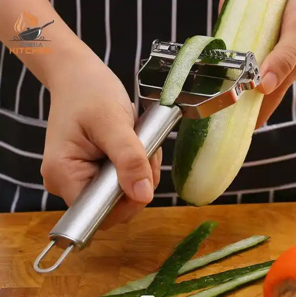 Stainless Steel Multi Peeler – Ergonomic & Easy to Use