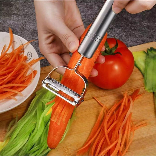 Stainless Steel Multi Peeler – Ergonomic & Easy to Use