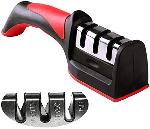 3-in-1 Knife Sharpener & Ceramic Peeler