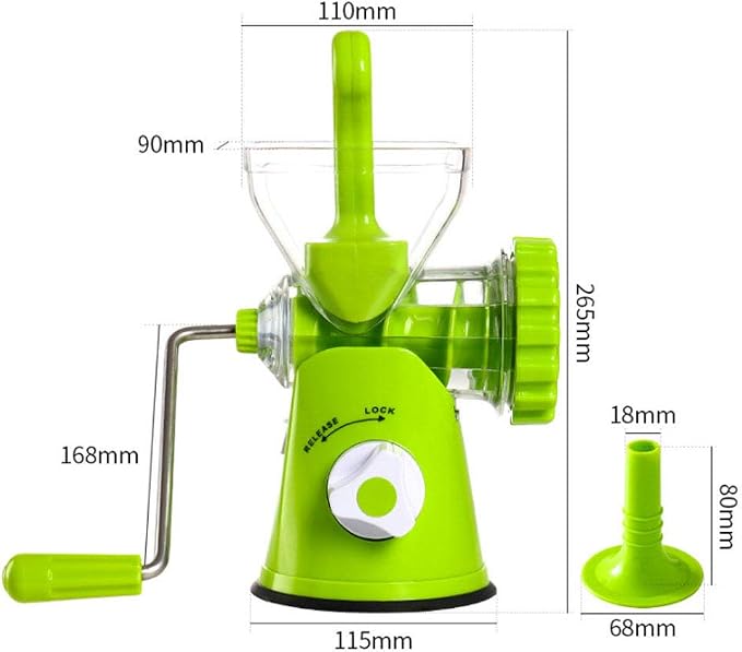 Manual Meat Mincer & Meat Grinder – Multifunction Chopping Machine