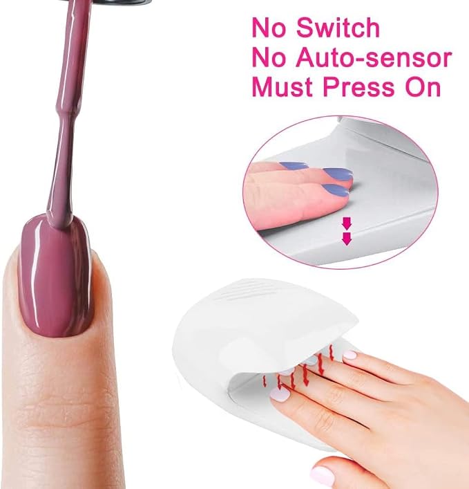 Automatic Electric Nail Dryer – Fast Air Nail Polish Dryer