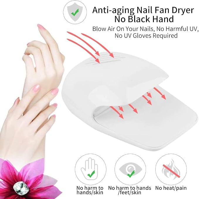 Automatic Electric Nail Dryer – Fast Air Nail Polish Dryer