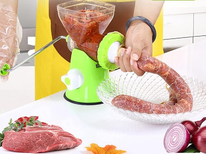 Manual Meat Mincer & Meat Grinder – Multifunction Chopping Machine