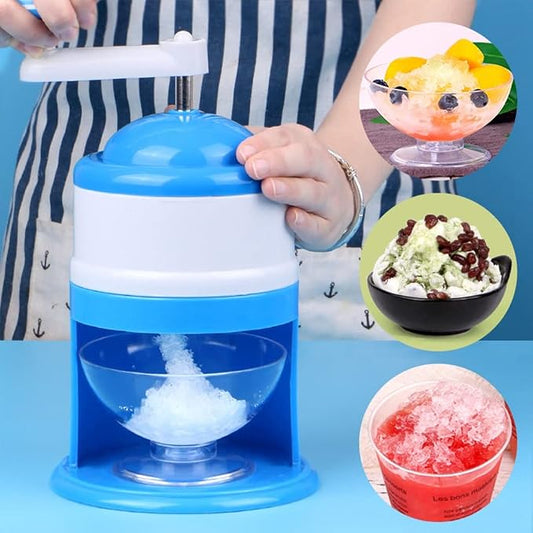 Mini Stainless Steel Ice Shaver Machine – Snow Ice Maker