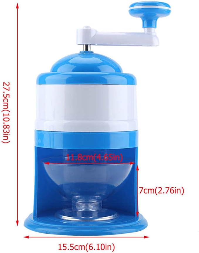 Mini Stainless Steel Ice Shaver Machine – Snow Ice Maker