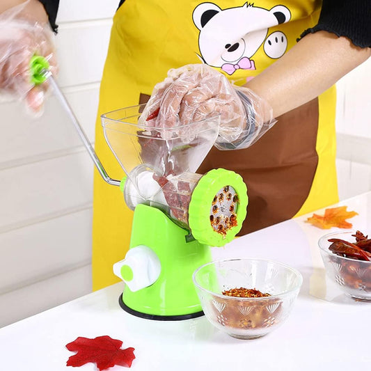 Manual Meat Mincer & Meat Grinder – Multifunction Chopping Machine