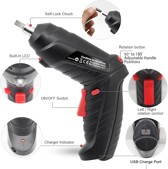 47-Piece Chrome Vanadium Steel Screwdriver Set – Professional Repair Kit