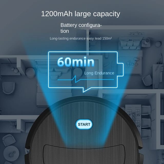 Mini Robot Sweep Vacuum Cleaner – Automatic Floor Cleaner