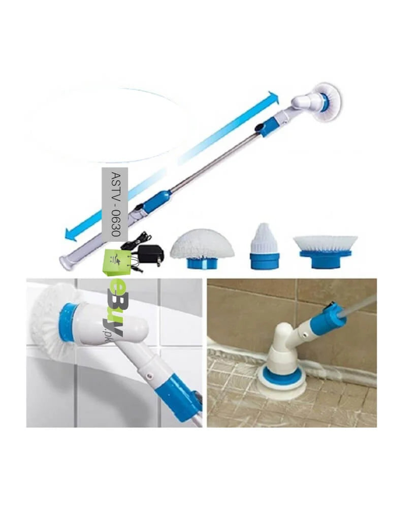 9-in-1 Multipurpose Electric Cleaning Brush | Cordless Rechargeable Power Scrubber for Bathroom, Kitchen & Home Cleaning