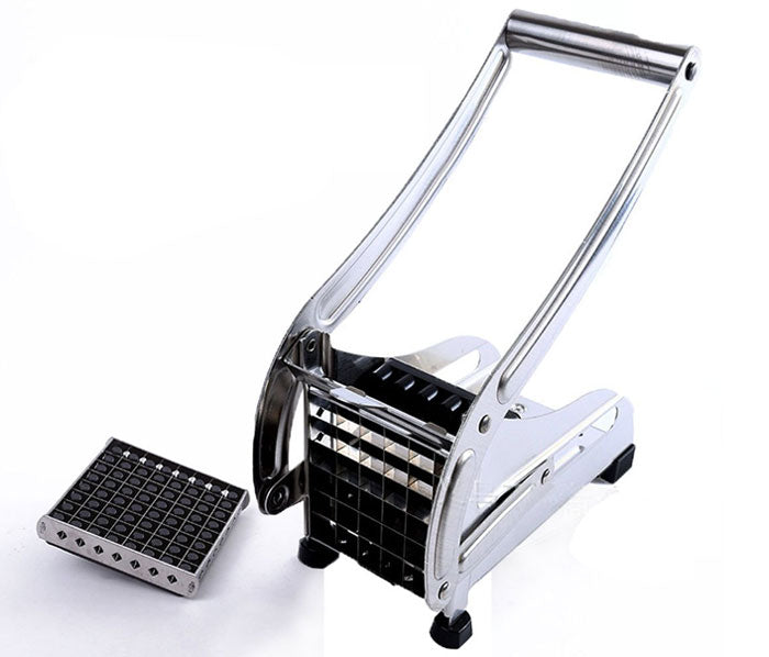 Stainless Steel French Fries Cutter – Quick & Easy Potato Slicer