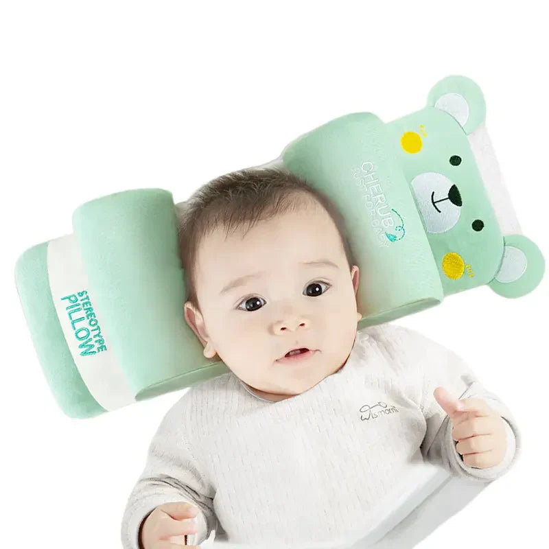 Adjustable Newborn Baby Head Shaping Pillow – Anti Flat Head Soft Support Cushion